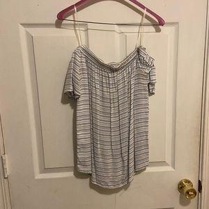 Off the shoulder blouse